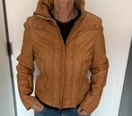 Leren dames jasje - kleur Cognac, Kleding | Dames, Mays & Rosé, Bruin, Maat 42/44 (L), Ophalen of Verzenden