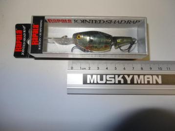 Kunstaas: Rapala Jointed Shad Rap 7 (JSR-7) pluggen beschikbaar voor biedingen