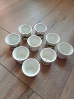 9 Marjolein Bastin eierdopjes, Overige typen, Ophalen of Verzenden, Zo goed als nieuw, Overige stijlen