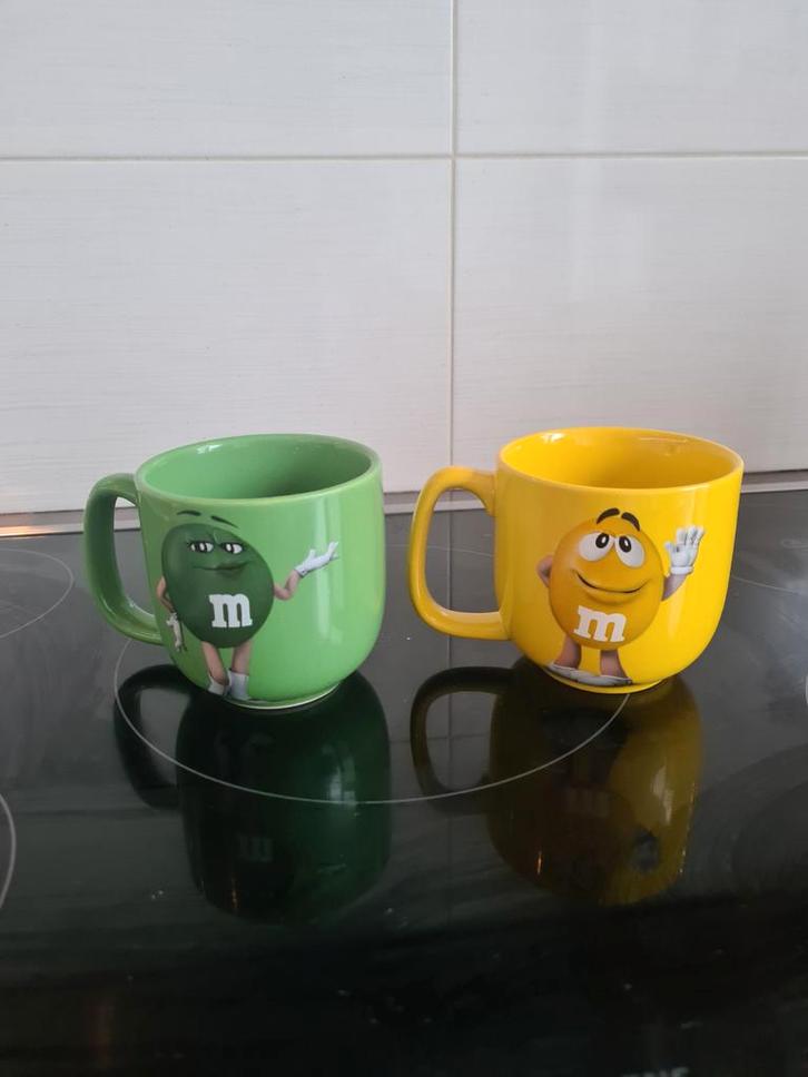 M&M's Bekers - Set van 2, Huis en Inrichting, Keuken | Keukenbenodigdheden, Zo goed als nieuw, Ophalen of Verzenden