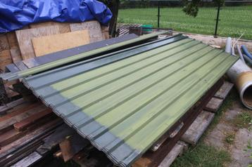 < Nette Gebruikte Groene Damwand Profiel Dakplaten 12 Stuks beschikbaar voor biedingen