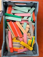 Houten blokjes, Kinderen en Baby's, Speelgoed | Bouwstenen, Ophalen of Verzenden, Zo goed als nieuw