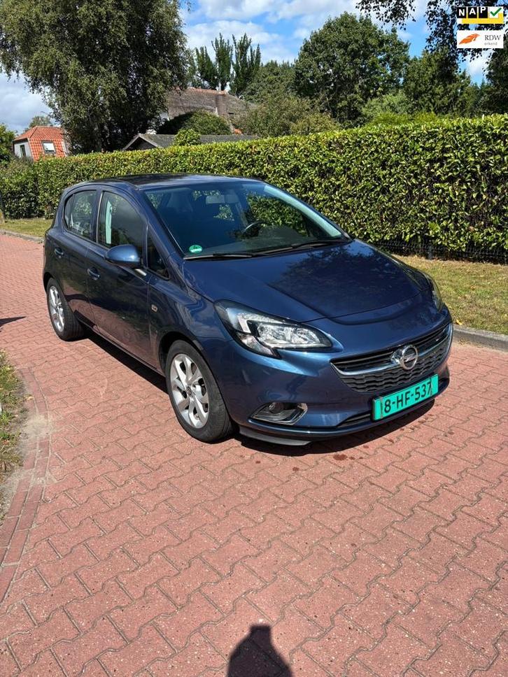 Opel Corsa 1.0 Turbo Color Edition NAP AIRCO NWE APK!, Auto's, Opel, Bedrijf, Te koop, Corsa, ABS, Airbags, Airconditioning, Boordcomputer
