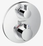 Hansgrohe Ecostat S afdekset thermostaat met stopkraanChroom, Audio, Tv en Foto, Bandrecorders, Ophalen, Onderdeel