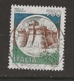 Italië; 2159 Burchten en kastelen, Postzegels en Munten, Postzegels | Europa | Italië, Verzenden, Gestempeld