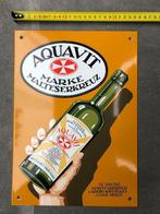 Emaille reclamebord Aquavit (34x24cm), Ophalen of Verzenden, Nieuw, Reclamebord