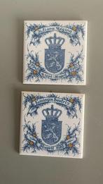 Wandtegels Beatrix & Juliana, Antiek en Kunst, Antiek | Wandborden en Tegels, Ophalen of Verzenden
