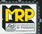 Sticker: Motorenrevisie Pasman - Steenderen, Ophalen of Verzenden, Zo goed als nieuw, Bedrijf of Vereniging