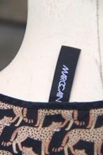 Tuniek zwart/ bruin Marccain mt M Vaste prijs, Kleding | Dames, Blouses en Tunieken, Maat 38/40 (M), Zwart, Ophalen of Verzenden