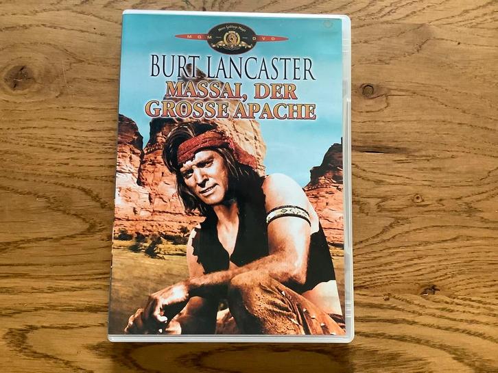 APACHE, met Burt Lancaster, Charles Bronson, Jean Peters., Cd's en Dvd's, Dvd's | Klassiekers, Zo goed als nieuw, Actie en Avontuur