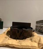 Louis vuitton riem, Ophalen of Verzenden, Gedragen, Bruin, 95 tot 105 cm