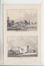 Medemblik, Tweeluik Slot en Baanpoort, Verzamelen, Ansichtkaarten | Nederland, Ophalen of Verzenden, Voor 1920, Ongelopen, Noord-Holland