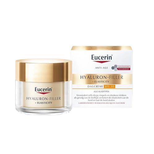 Eucerin Hyaluron-Filler + Elasticity Dagcrème SPF30 50ml, Sieraden, Tassen en Uiterlijk, Uiterlijk | Gezichtsverzorging, Nieuw
