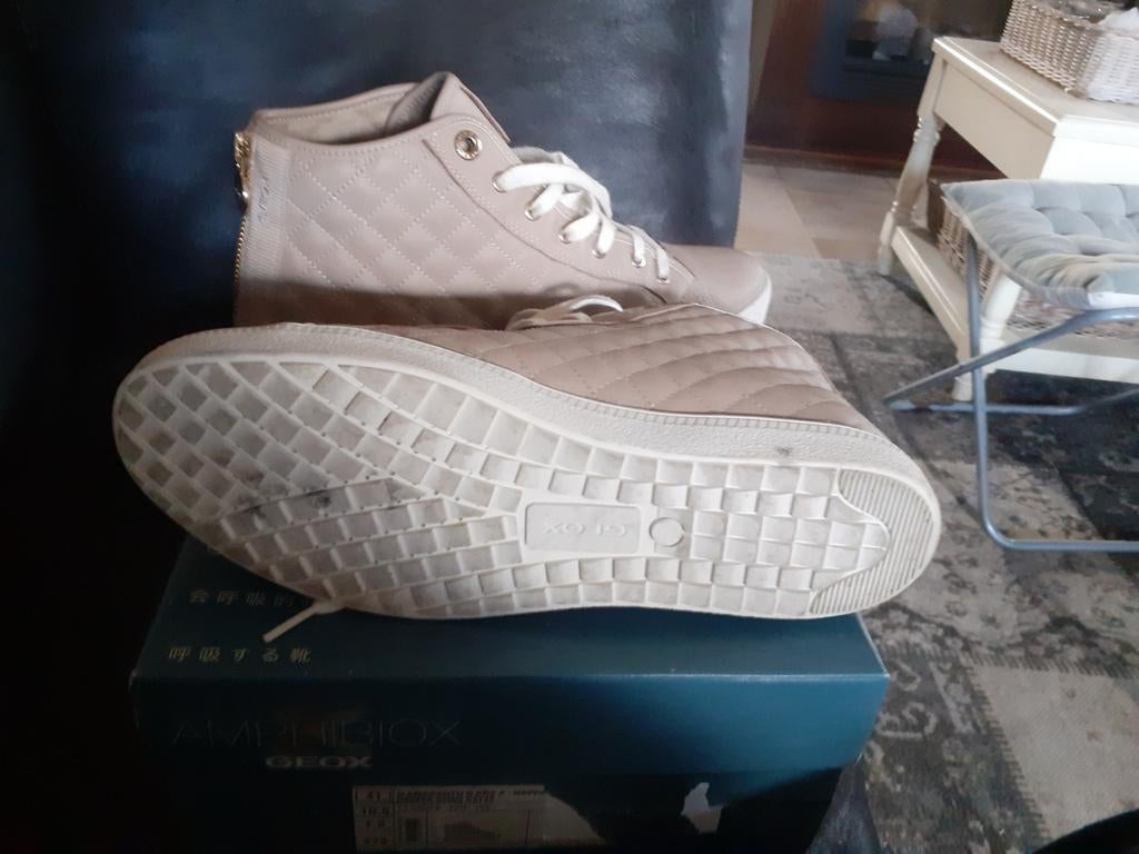 Geox schoenen., Ophalen, Zo goed als nieuw, Zwart, Sneakers of Gympen