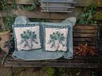 gobelin kussens, Huis en Inrichting, Woonaccessoires | Kussens, Ophalen of Verzenden, Gebruikt, Overige kleuren, Vierkant