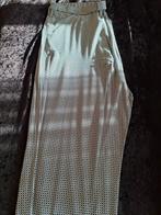 Lange broek, elastisch,  maat 54-56, zwart/wit, Ophalen of Verzenden, Zo goed als nieuw, Broek of Spijkerbroek