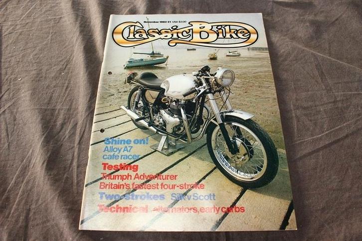 Classic Bike november 1983 BSA A7 Silk Scott BSA M20 M21, Boeken, Motoren, Gelezen, Ophalen of Verzenden