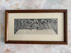 Oude   Prent   Jan   Toorop  .  1914, Antiek en Kunst, Ophalen of Verzenden