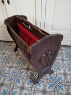 Decoratieve houten lectuurbak art nouveau 47x22cm, 40cm hoog, Ophalen, Zo goed als nieuw