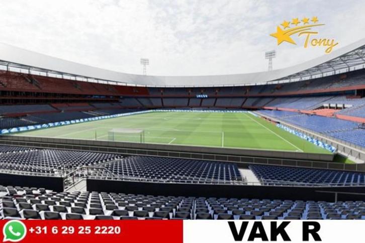 FEYENOORD - FC Utrecht Tickets Betrouwbare kaarten DE KUIP, Tickets en Kaartjes, Sport | Voetbal, Drie personen of meer, September