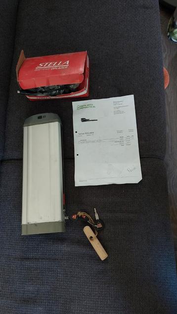 Accu Stella 36v 11ah 396wh revisie in mei 18 mnd garantie beschikbaar voor biedingen