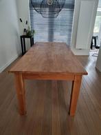 Teakhouten  Eettafel - Rechthoekig, Huis en Inrichting, Tafels | Eettafels, Ophalen, Gebruikt, Teakhout, 200 cm of meer