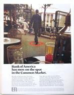 9 vintage advertenties reclames bank 1969-85 Amro NMB Post, Verzamelen, Ophalen