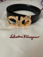 Nieuw goud Salvatoore ferafamo heren riem, Ophalen of Verzenden, Nieuw, Zwart, Echt leder