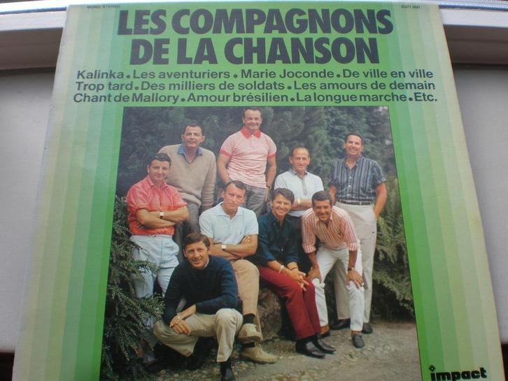 Les Compagnons de la Chanson  1963, Cd's en Dvd's, Vinyl | Pop, Gebruikt, 1960 tot 1980, 12 inch, Ophalen of Verzenden