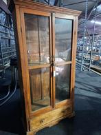 Koloniale vitrine kast, Antiek en Kunst, Ophalen
