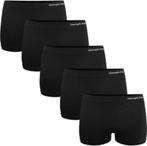 NIEUW Gianvaglia dames boxershort 5 pack zwart M/L 36-40, Gianvaglia, Ophalen of Verzenden, Zwart, Broekje of Short