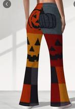 Halloween flared broek - Maat XL, Maat 46/48 (XL) of groter, Nieuw, Oranje, Ophalen of Verzenden