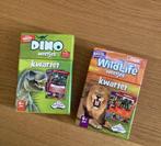 2 x weetjes kwartet: Dino en wildlife, Ophalen of Verzenden, Gebruikt, Kwartet(ten)