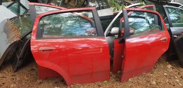 FIAT GRANDE PUNTO PORTIEREN 4 STUKS   BJ 2006 TOT 2011 beschikbaar voor biedingen