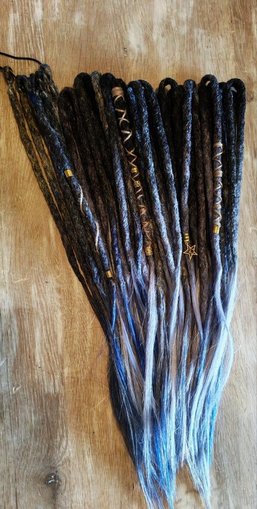 Dreads nieuw Dreadlock Set, Sieraden, Tassen en Uiterlijk, Uiterlijk | Haarverzorging, Ophalen of Verzenden, Nieuw, Pruik of Haarverlenging