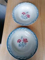 Diepe borden, Ophalen