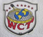 Sticker WTC tennis afmeting 12 x 12,5 cm., Verzamelen, Ophalen of Verzenden, Zo goed als nieuw, Sport
