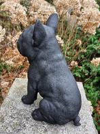 FRANSE BULLDOG / ecostone, Tuin en Terras, Tuinbeelden, Nieuw, Beton, Ophalen, Dierenbeeld