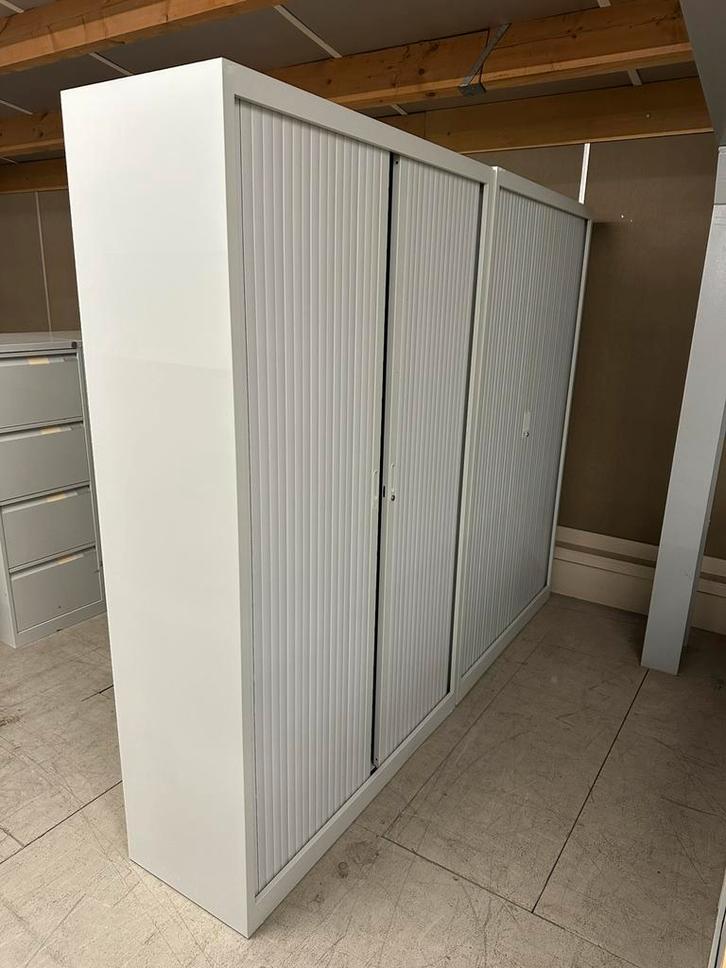 Roldeurkast l Hoog l 4 legborden l 195x120x42 l 5 stuks, Huis en Inrichting, Kasten | Roldeurkasten en Archiefkasten, Zo goed als nieuw