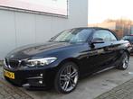 BMW 220i Cabrio AUT HighExecutive M PAKKET 184pk, Leder, NAV, Automaat, 1998 cc, Achterwielaandrijving, Gebruikt