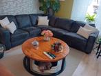 Hoekbank & Salontafel, Huis en Inrichting, Gebruikt, 50 tot 100 cm, Rond, Industrieel