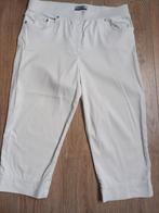 Brax capri mt 42, Wit, Maat 42/44 (L), Zo goed als nieuw, Driekwart