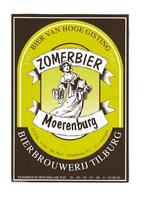 Bieretiket Zomerbier Moerenburg - Bierbrouwerij Tilburg, Ophalen of Verzenden, Nieuw, Overige typen, Overige merken