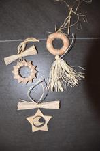 Houten kerstboom hangers, Gebruikt, Ophalen of Verzenden