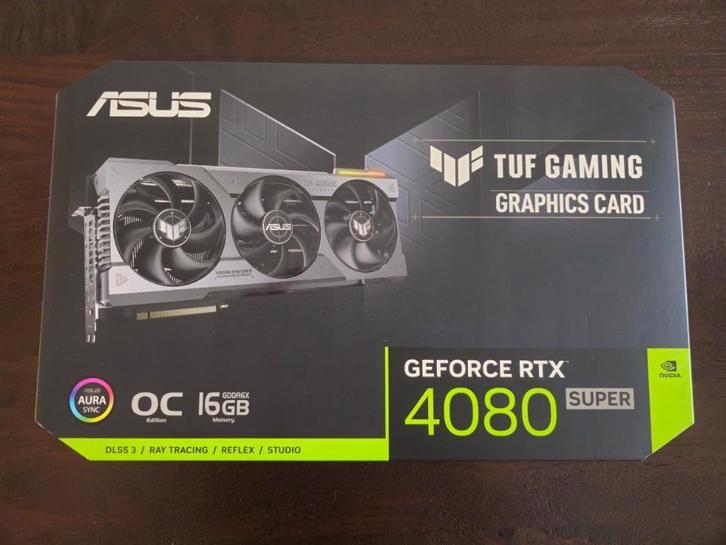 ONGEOPEND! ASUS TUF RTX 4080 SUPER 16GB - Nieuw met Garantie, Computers en Software, Videokaarten, Nieuw, Nvidia, PCI-Express 4.0
