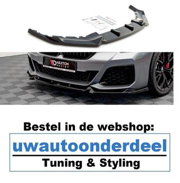Maxton Design Bmw G30 Facelift M Pack Spoiler Lip Splitter beschikbaar voor biedingen