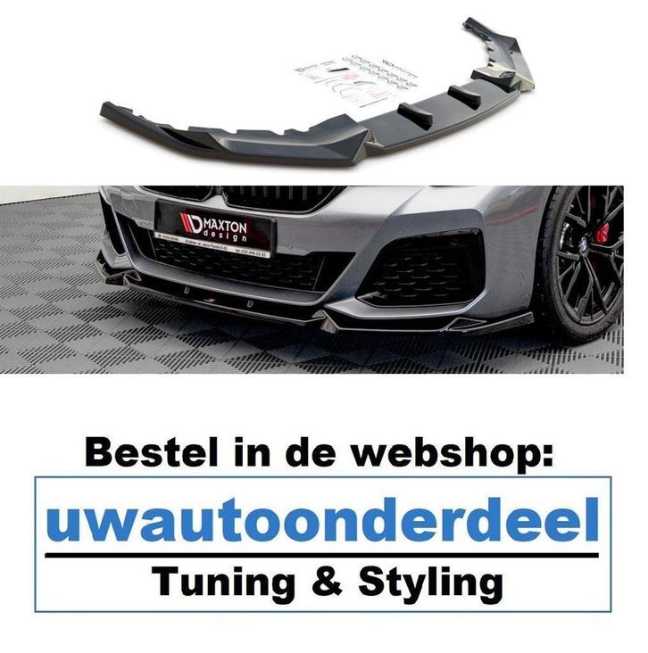 Maxton Design Bmw G30 Facelift M Pack Spoiler Lip Splitter, Auto diversen, Auto-accessoires, Nieuw, Verzenden