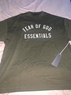 Fear of God Essentials Shirt Olive, Kleding | Heren, T-shirts, Ophalen of Verzenden, Nieuw, Maat 46 (S) of kleiner, Groen