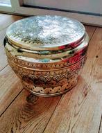 antiek koperen pot, Verzamelen, Blikken, Ophalen of Verzenden, Gebruikt, Overige