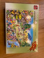 King Puzzel 1000 stukjes - Golf Safari, Hobby en Vrije tijd, Ophalen of Verzenden, 500 t/m 1500 stukjes, Zo goed als nieuw, Legpuzzel